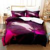 3pcs Kpop Demon Hunters Theme Duvet Cover Set EU Single Size Bedding Sets Quilt Cover Duvet Cover for Kids & Adults K Pop