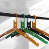 Aluminum Foldable Portable Hangers for Business Trips Ultra-Light Non-Slip Hangers for Road Trips Cabides Para Roupa