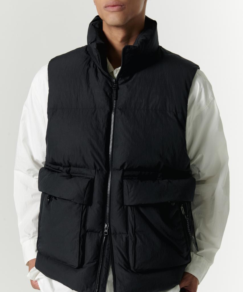 Musinsa Standard [City Leisure] Down Padded Vest [Black]