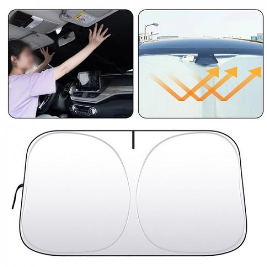 Foldable Car Windshield Sunshade Umbrella Front Window Cover Visor For BMW