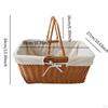 Breathable Picnic Basket for Vegetables and Sandwiches At Events