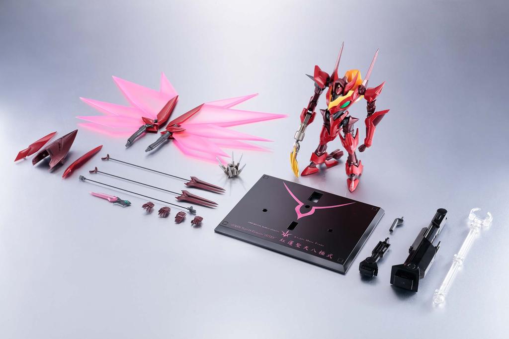 TAMASHII NATIONS METAL ROBOT Spirits Code Geass Guren Seiten Hachipoku Style 145mm Painted Movable Figure [SIDE KMF] Approx. ABS&PVC&Diecast