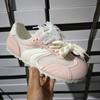 Fashion ballet women's summer new mesh breathable board shoes retro flat casual white shoes