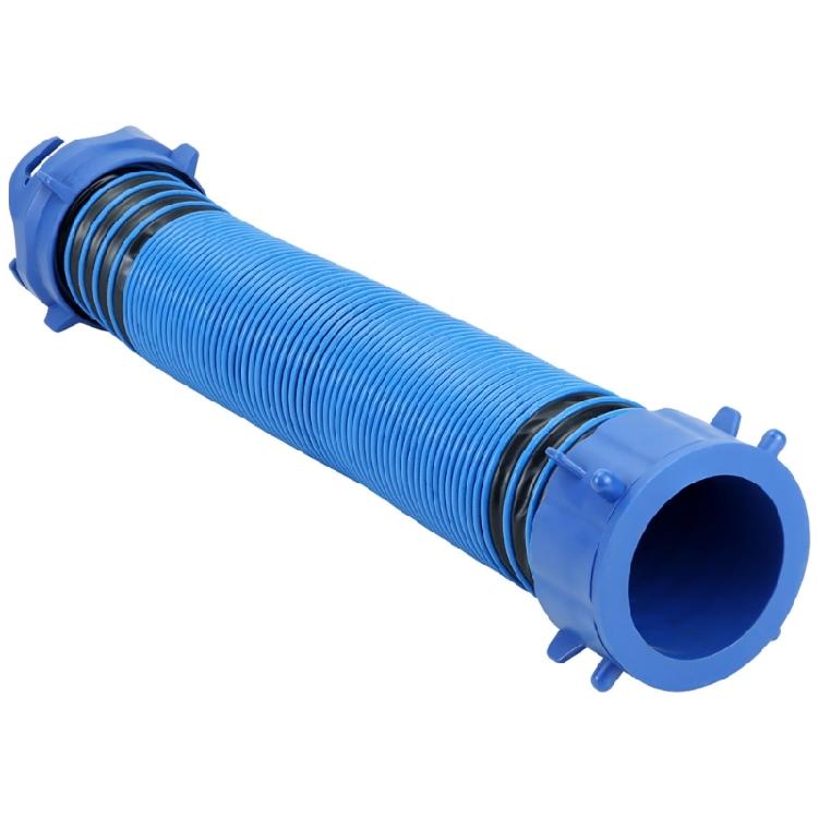 3FT Long Rvs Sewer Hose Set TPE Reinforced Waste Hose Drainage Pipe for Camping Trailers Weather Resistant