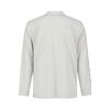 MALBON GOLF Mesh Hybrid Long Sleeve Polo Shirt Light Gray (Man)