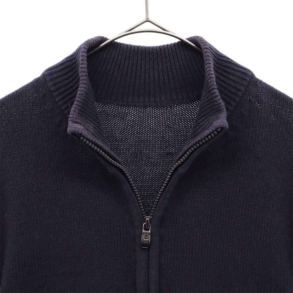 Victorinox cotton Knit jacket Navy Men's Used