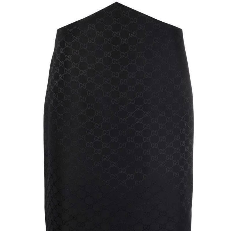 Gucci Casual Long Skirts Women's Black Moderate Mid Length Other 669341-ZAHMD-1000