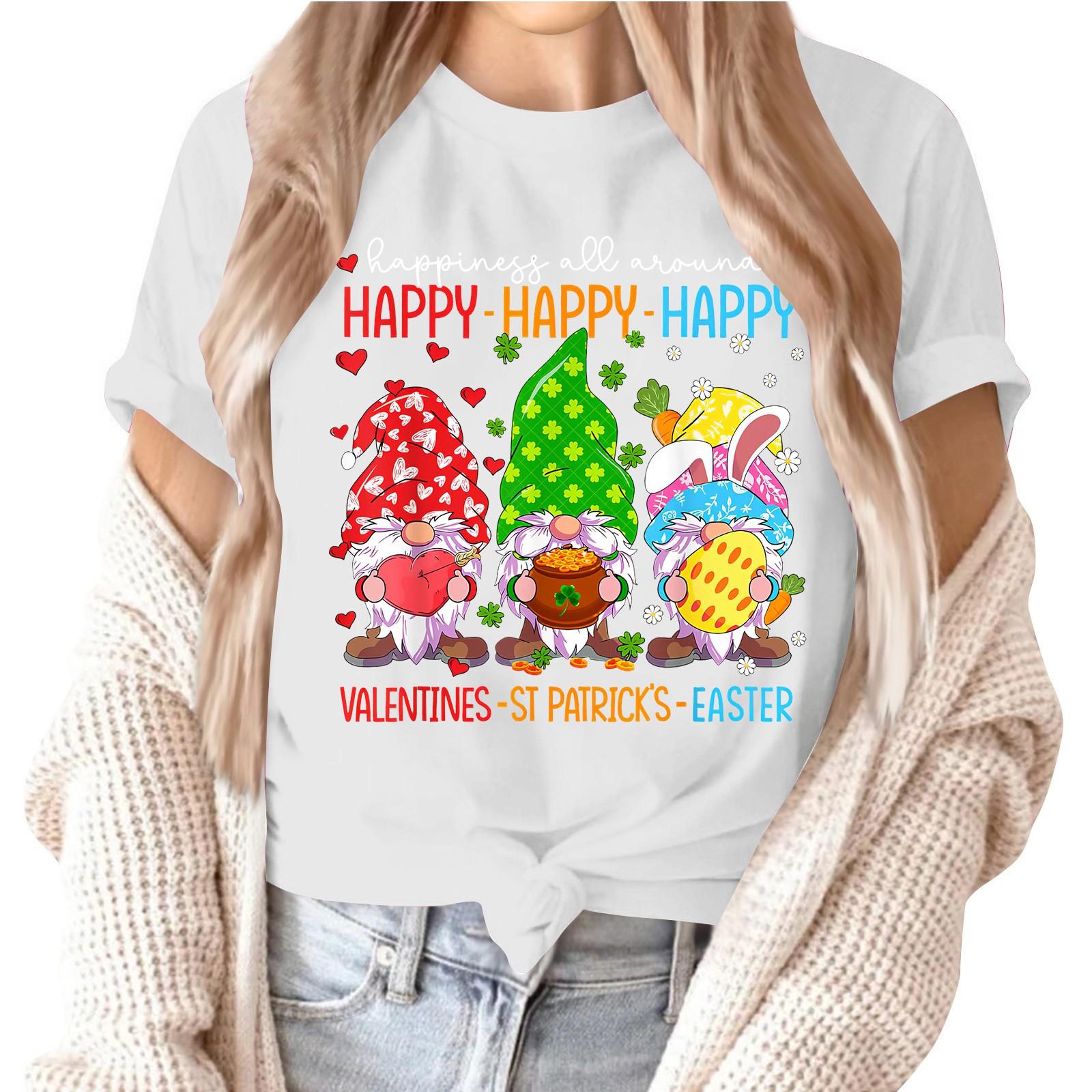 

Жіночий топ з короткими рукавами та принтом на горловині M жовтий