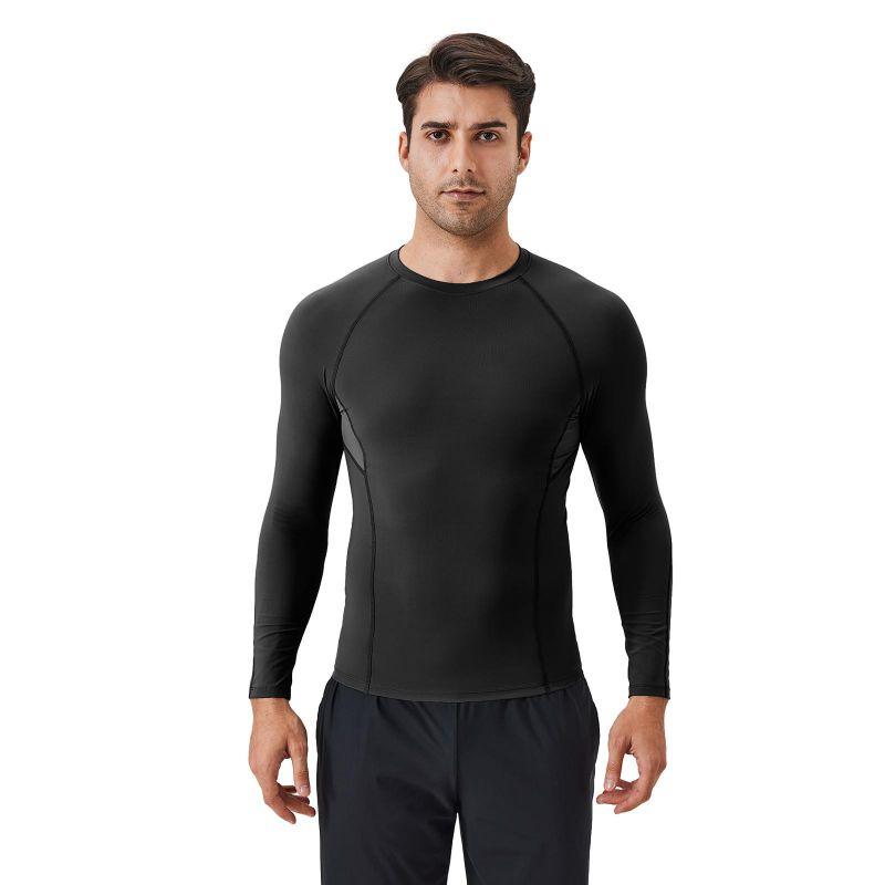 Men's Sports Fitness Top Outdoor Training Tight Compression Quick Dry Sweatshirt