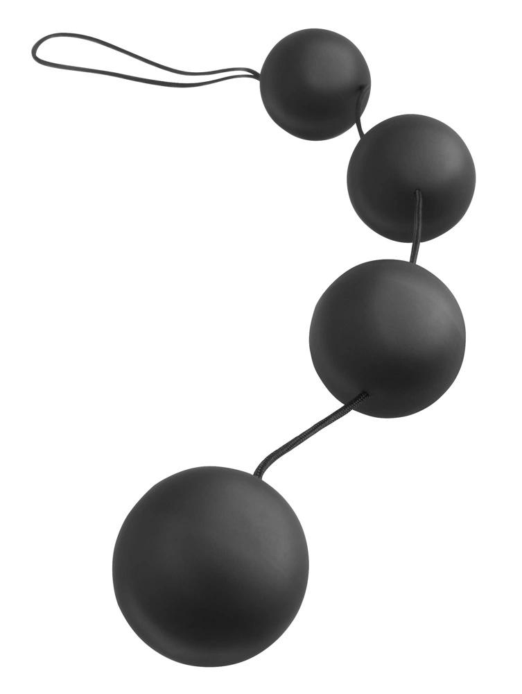 Fantazja Analna - 4 Wibrujące Kulki Gejszy 40 Cm