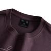 ANTA Unisex Casual Printed Knit Long Sleeve T-Shirt Dark Purple 972611401-4