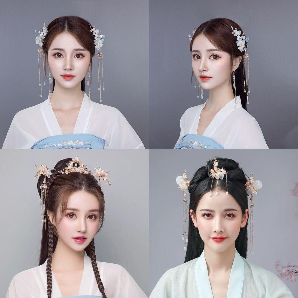Haircomb Hanfu Hair Accessories Chinese Hair Clip Hairpins Traditional Bridal Headdress Wedding