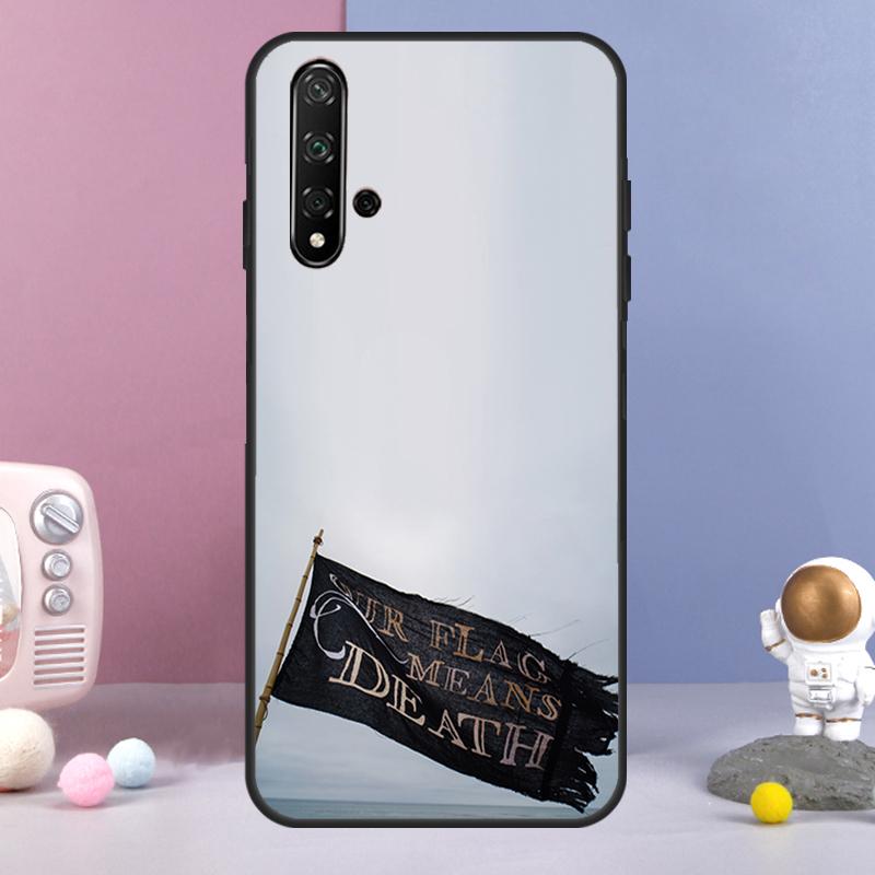 

Our Flag Means Death For Huawei Nova Y72 Y61 Y91 Y73 Y90 Y70 Y60 12s 12i 11i 8i 9 10 SE P60 P30 Pro P40 Lite Case Huawei Nova 12i
