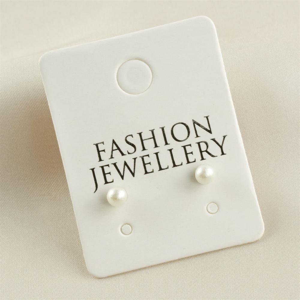 

Серьги с шариковым жемчугом 4 мм - DL0303.01