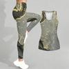Marble Veining Printed Yoga Outfit for Women Fashion Workout Leggings Fitness Sports Casual Yoga Set Sports Suit