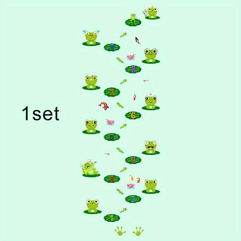 

Classroom Decor Sensory Path Decals for Floor & Wall Number Frog Hopscotch Floor Stickers for Boosting Gross Motor Skills