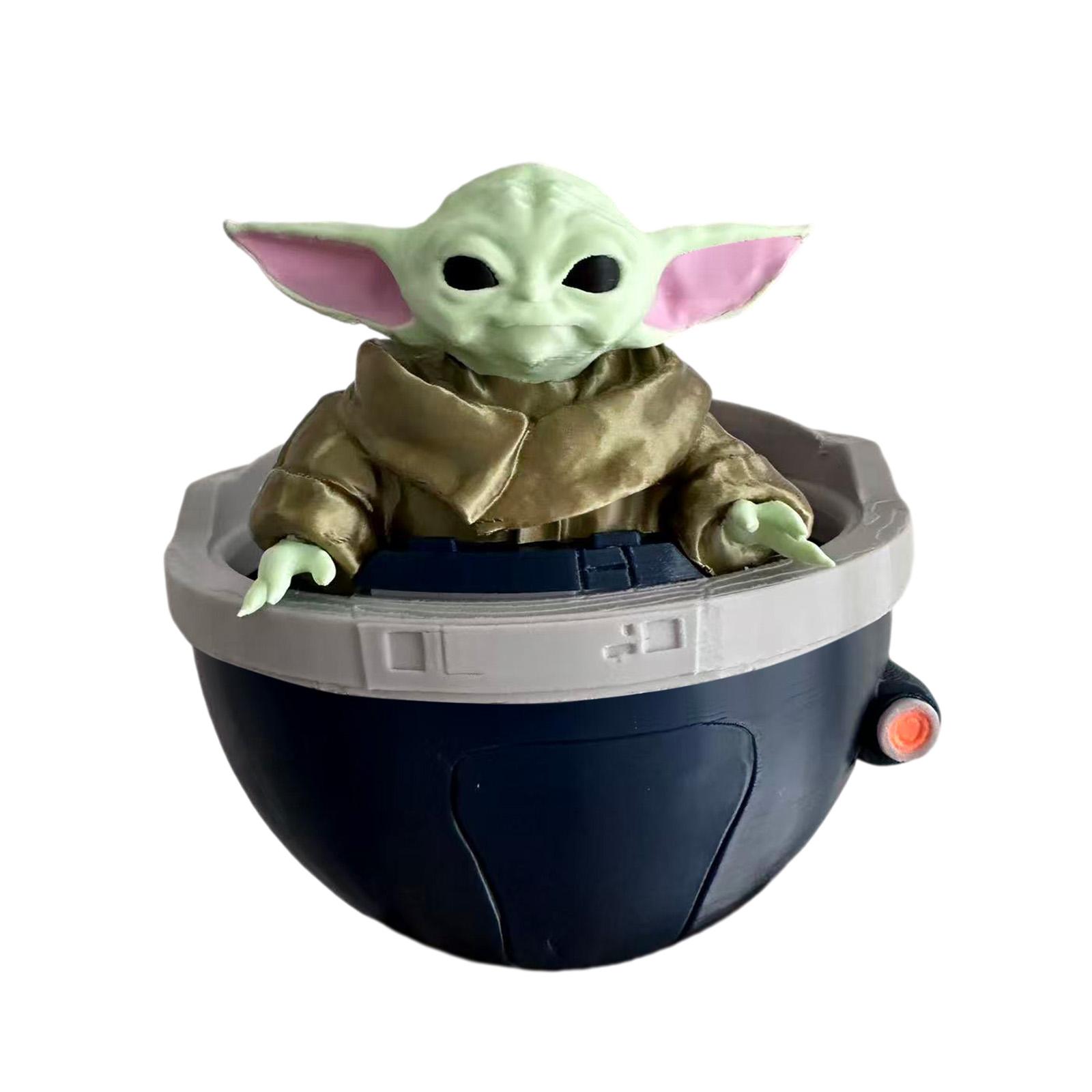 

Vinyl Collectible Figure with Removable Pod and Detailed Robe for Display and Collection Suitable for Desk or Shelf