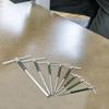 8pcs Stainless Steel T Shaped Spanner Set with Sliding Rod Extension for Home Disassembly and Motor Vehicle Repair Maintenance