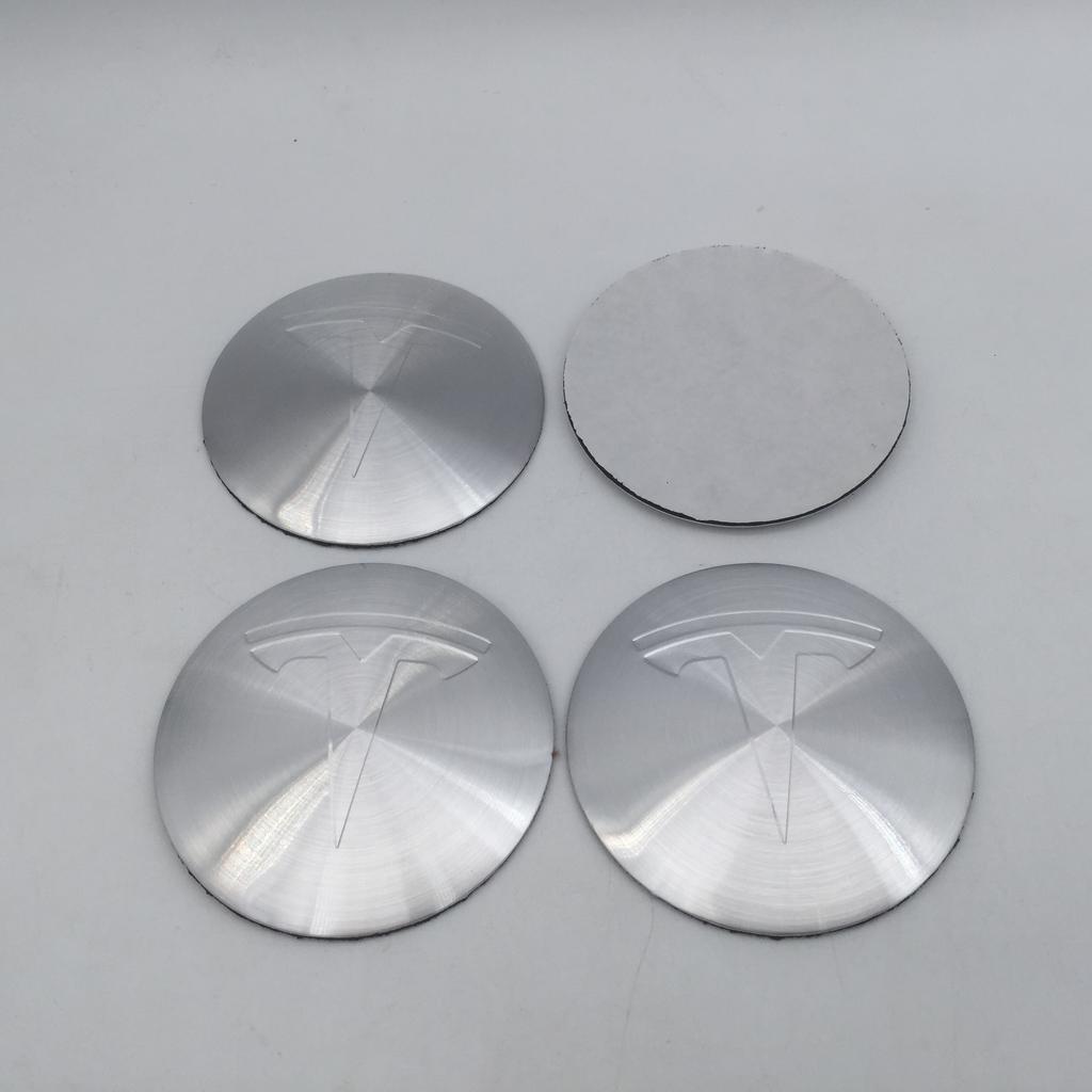 SGJPH1 19+1pcs 56mm 60mm 65mm For Tesla Model 3 Model Y Car emblem Wheel hub Center Cap Badge covers Decals Styling accessories