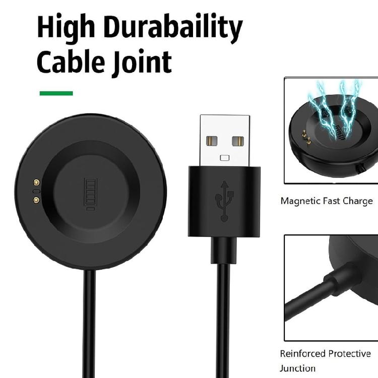 Schnelllade-Magnet-USB-Kabel Kein Verdrehen 1 m Länge Smartwatch Magnetisches Ladekabel Einfach zu bedienen für iTECH 2/3