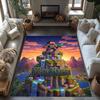 Minecraft Customize Your Name Carpet Suitable For Dining Room Living Rooms Game Room Hallway Antislip Rug Office Home Decor Perfect Gift For Womenmen