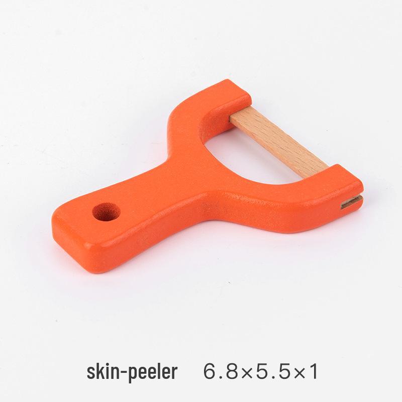 Children s Wooden Fruit & Vegetable Cutting Toys: Interactive, Magnetic, Educational Role-Play Set