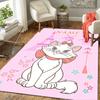 Custom 1Pc Pink Hearts Cats Rug Office Carpet Indoor Outdoor Entrance Doormat Nonslip Soft And Comfortable Living Room D916119