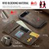 2 In 1 Detachable Magnetic Wallet Phone Case For Google Pixel 9 Pro XL 8 For Magsafe RFID Blocking Card Holder PU Leather Cover