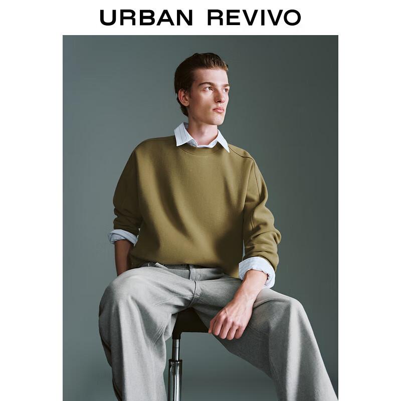 UR Men's Casual Pullover Crewneck Sweatshirt