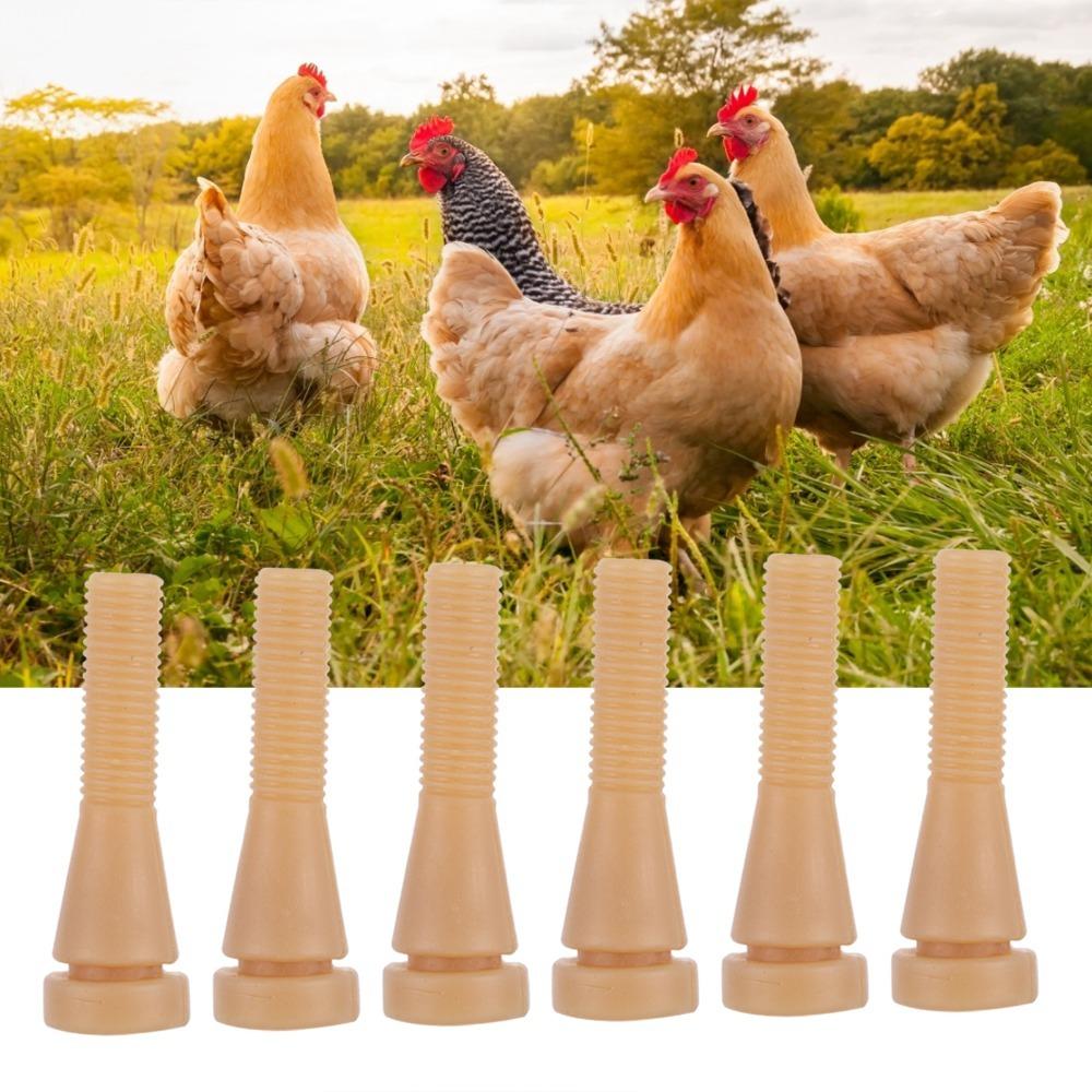 100Pcs Black/Yellowish Pink Rubber Hair Removal Stick Rubber Chicken Plucker Picker Ducks