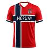 2026 Norway Flag Football Jerseys Men Fast Drying Sports Training Fan Shirt Cultural Leisure Wear