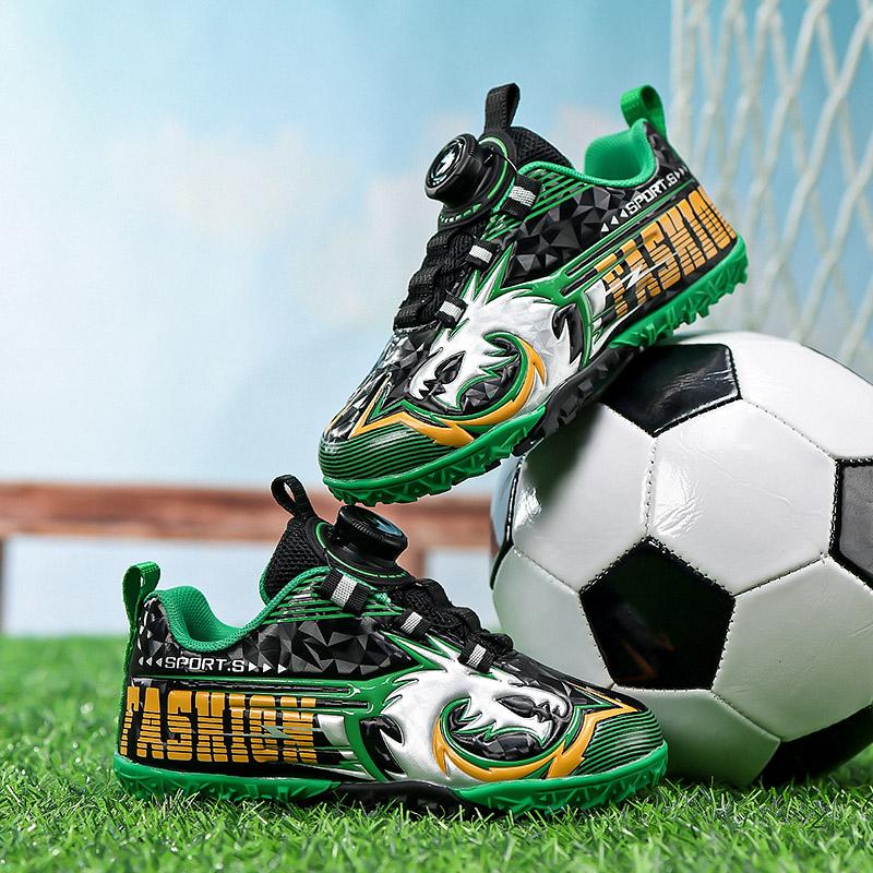 New Football Boots Ultralight TF Sneakers Soccer Shoes Non-Slip Boys Girls Professional Match Comfortable Sports Shoes Unisex