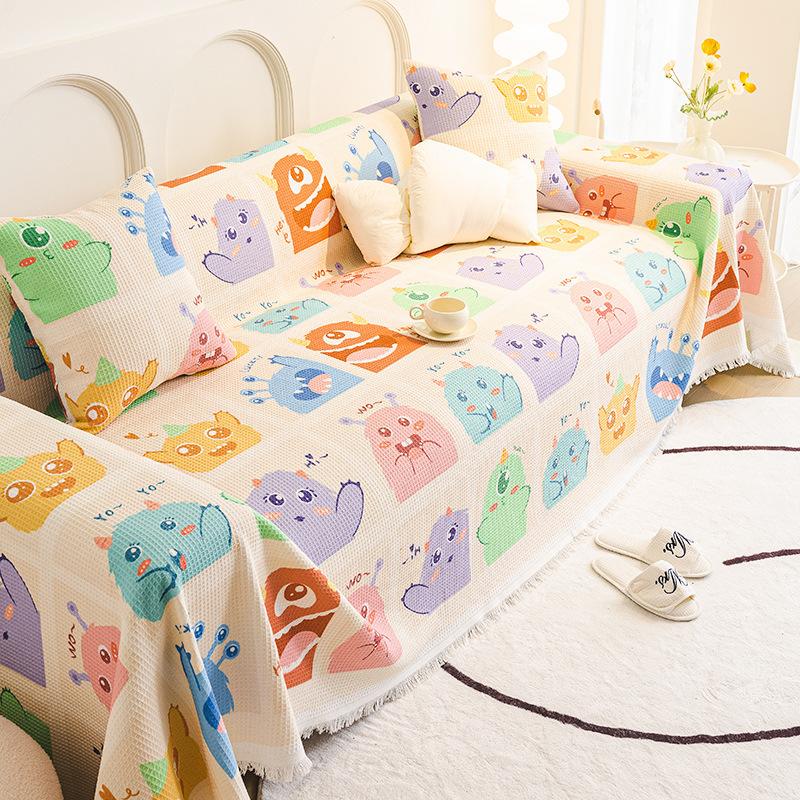 

Childhood Sofa Towel Four Seasons Universal All-Inclusive Sofa Cover Dust Cover One-Piece Sofa Large Cover Cloth 180*130cm
