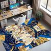 Real Madrid Football Pattern Rug, Indoor/Outdoor Mat, for Picnic, Gameroom, Bedroom, Office, Living Room, Home Decor Carpet, Birthday Gift