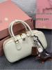 Miu Jia Retro Fashion Versatile Bowling Bag - High-End Small Square Handbag, Shoulder & Crossbody Bag