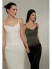 Silky Lace Modal Cotton Blend Camisole Bra Tank with Chest Pads