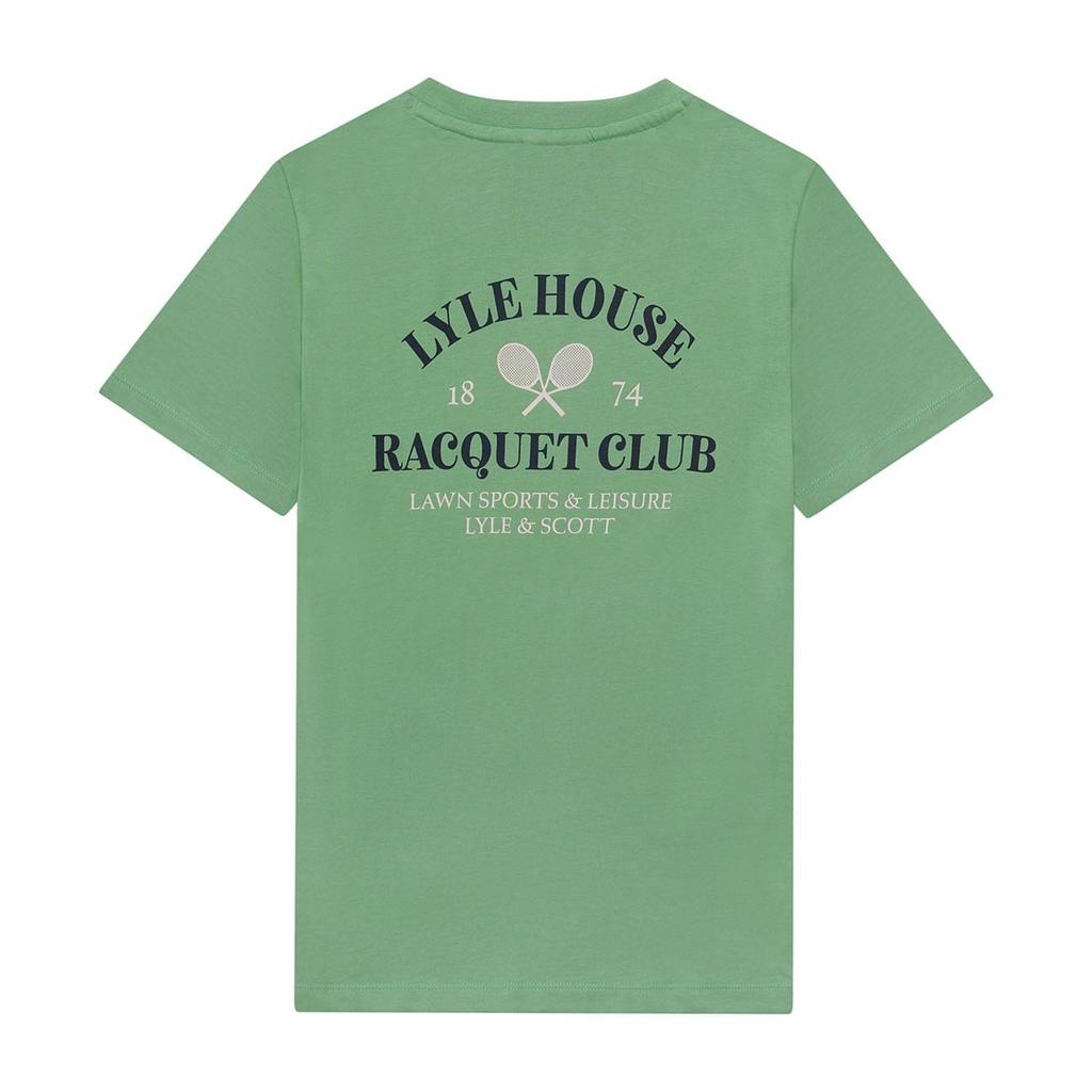 Lyle & Scott Childrens/Kids Racquet Club Graphic T-Shirt