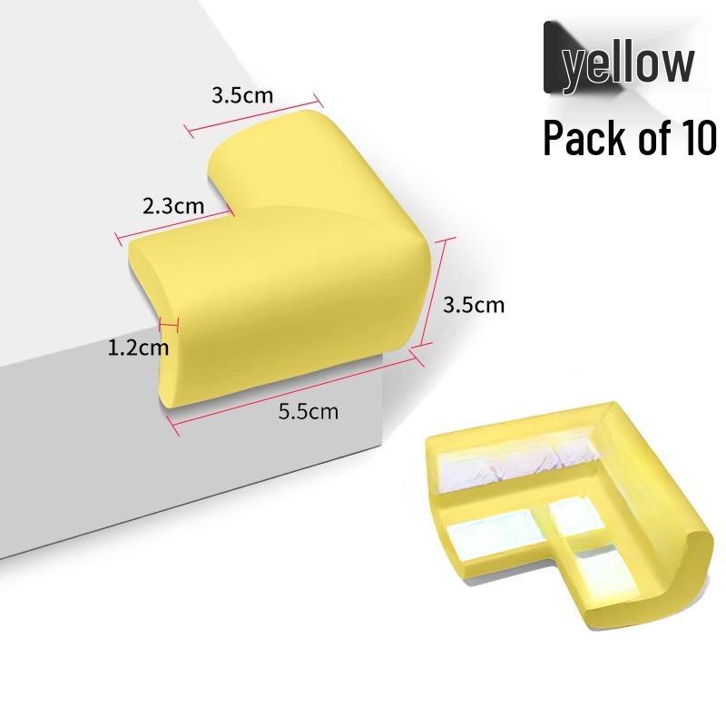 Silikon-Tischkantenschutz - Kollisionsschutz, Stoßschutz, Weiches Möbel-Sicherheitsset.