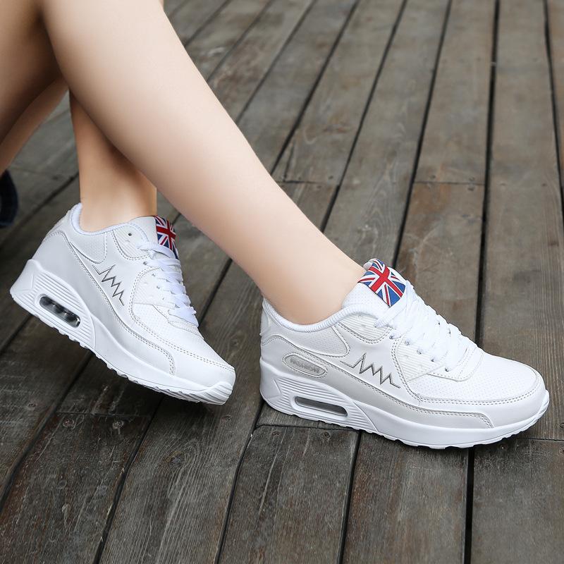 Fashion New Spring Women's Shoes Air Cushion Shoes Sports Casual Shoes Korean Style Student Single Shoes Travel Shoes Flat Shoes Women