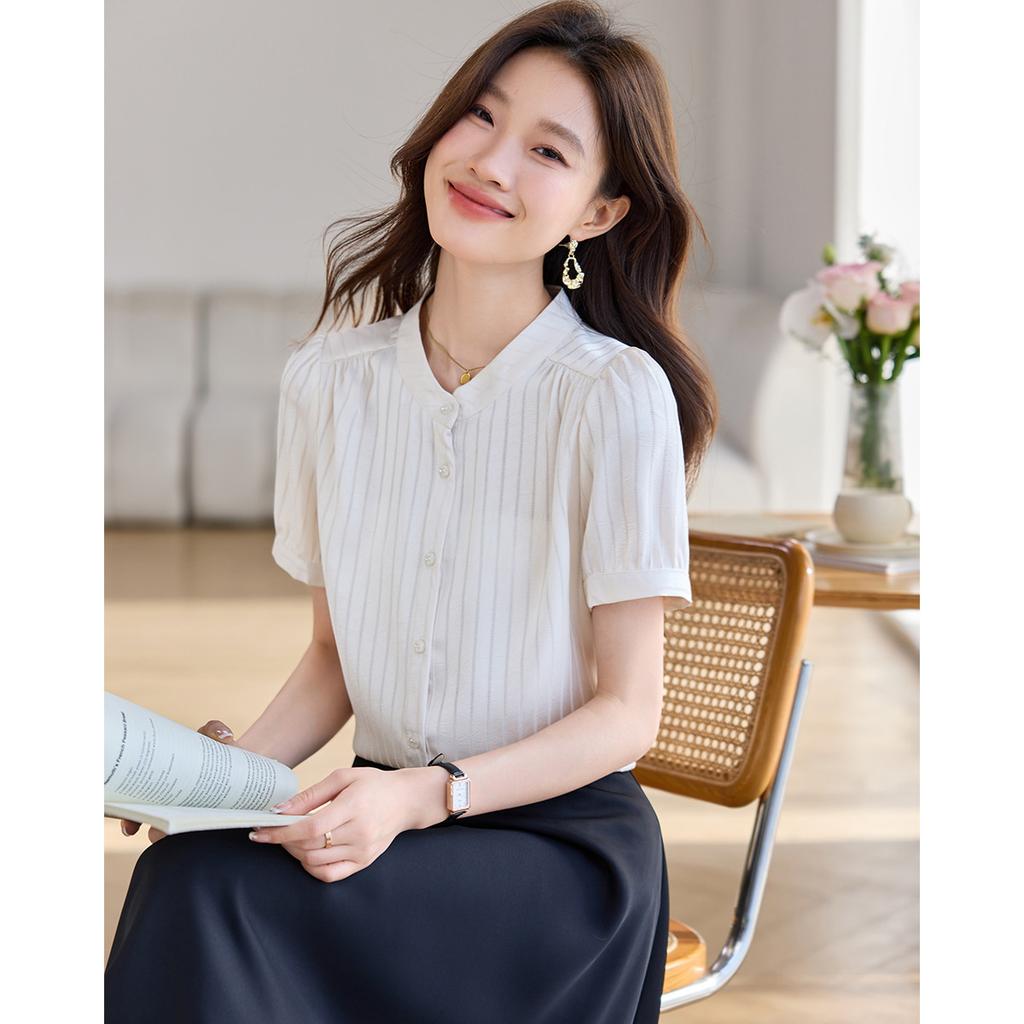 Summer High-end Shirt, High-end Women's Shirt, Casual Women's Top, Short Sleeved T-shirt, Small Shirt, Women's Top