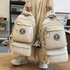 Schoolbags for College Students  Girls  Large Capacity  Male High School Junior High School Elementary School Multi Layer Backpack