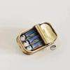 Punk Sardines Finger Ring Gold Silver Fun Rings Fashionable Sardine Can Rings  Women Men