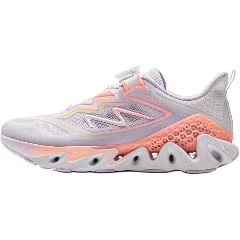 

Li Ning Детские беговые кроссовки Chase Light 2 Модные Удобные Амортизирующие Дышащие Низкие Беговые кроссовки Детские беговые кроссовки Фиолетовые YKFV088-2 34