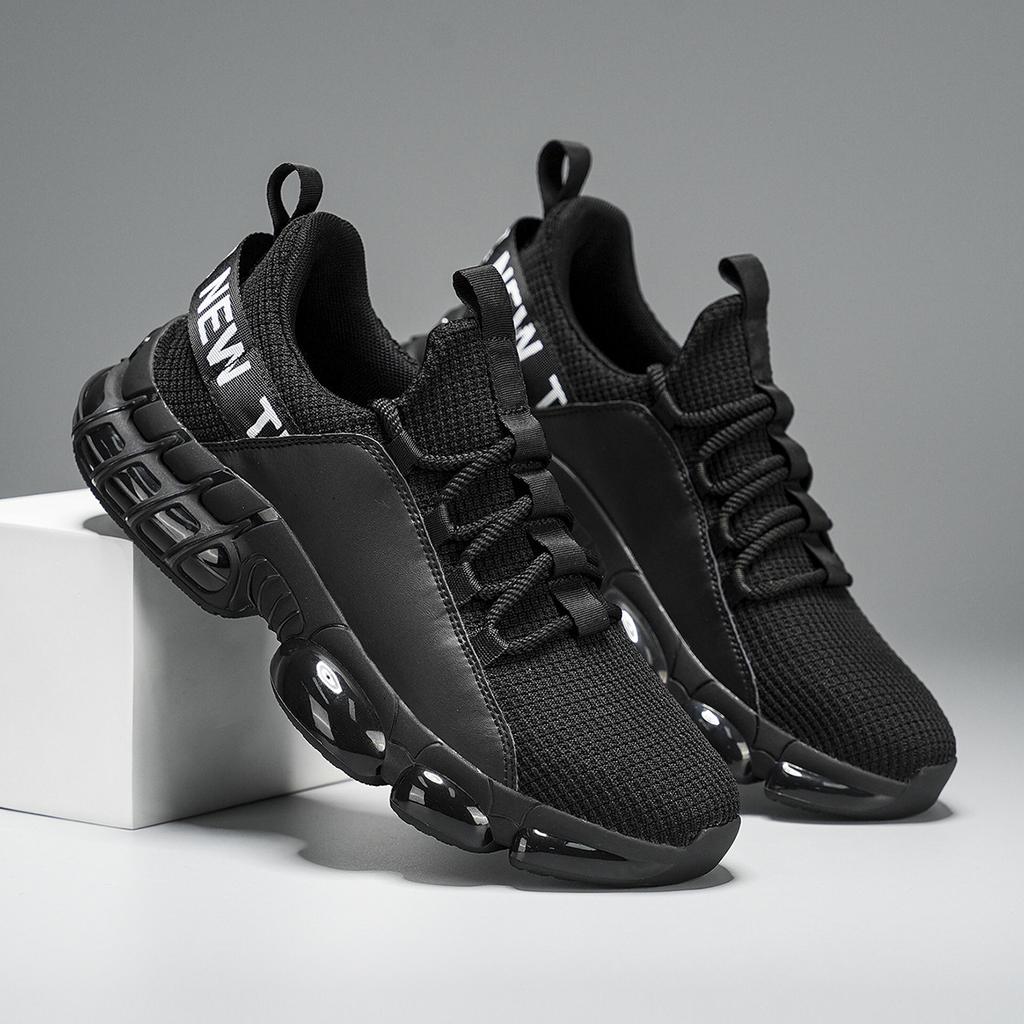 Klassische Schnürschuhe aus Mesh in großen Größen, neue Lauf-Sportschuhe, Freizeit, leicht und atmungsaktiv