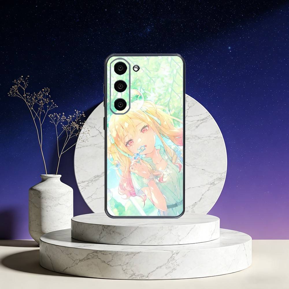 Cute Project SEKAI Phone Case For Samsung Galaxy A73,A72,A71,A70,A53,A52,A51,Others Soft Black Cover