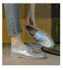 Sheepskin Version~ 2025 New Retro Versatile One-pedal Round Head Lock Not Tired Feet Lazy Casual Small Leather Shoes Women