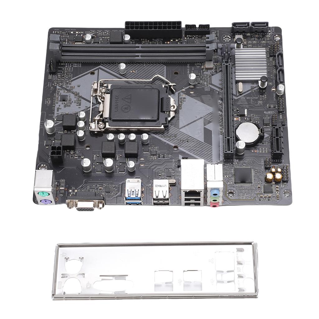H310M F R2.0 Computer Motherboard for LGA 1151 Motherboard Micro ATX DDR4 Serial ATA 3.0 USB 3.0 RJ45 Ethernet Port VGA