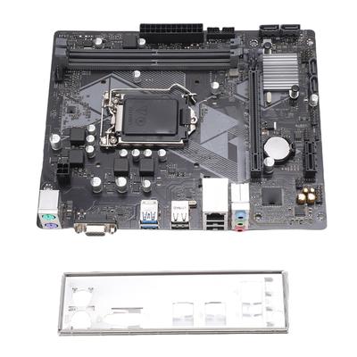 Scheda Madre per Computer H310M F R2.0 per LGA 1151 Scheda Madre Micro ATX DDR4 Serial ATA 3.0 USB 3.0 Porta Ethernet RJ45 VGA