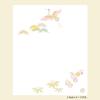 Kamiiso Japanese Washi Kimono Beauty Kaishi Set of 5 Ball with Spring and Autumn Nandina and Strawberry 20 sheets per pack (Japanese Paper) (Crane,