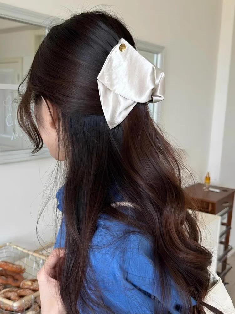 2025 Leopard Print High-End Large Shark Hair Clip for Women